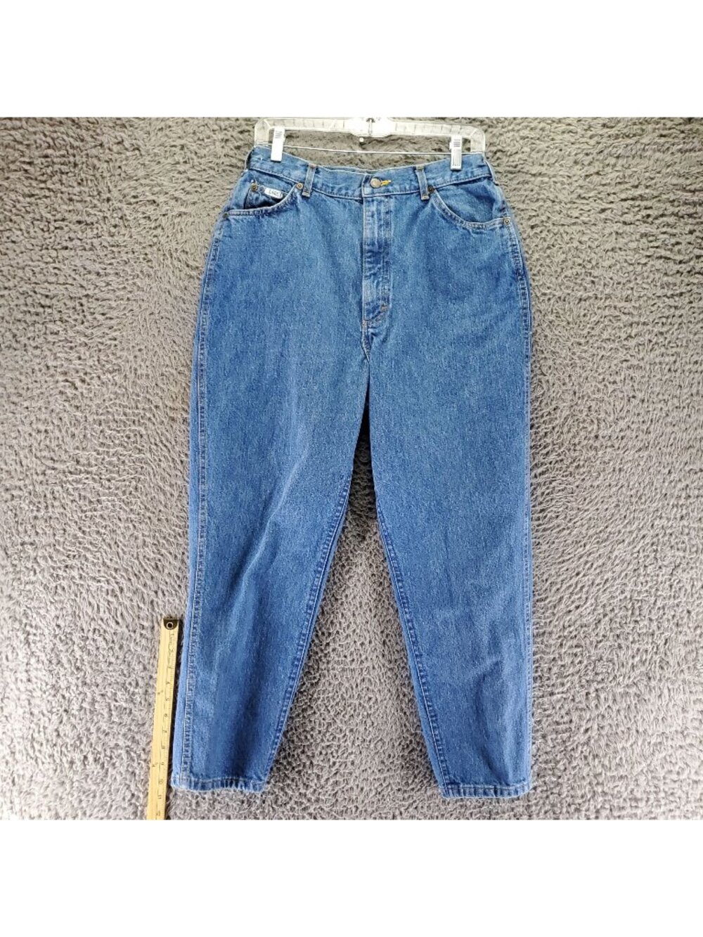 Lee Jeans Womens 16 Petite Blue Vintage Mom Cotton Denim USA *Read*